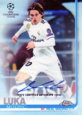 Topps Chrome UEFA Champions League Soccer 2018-2019