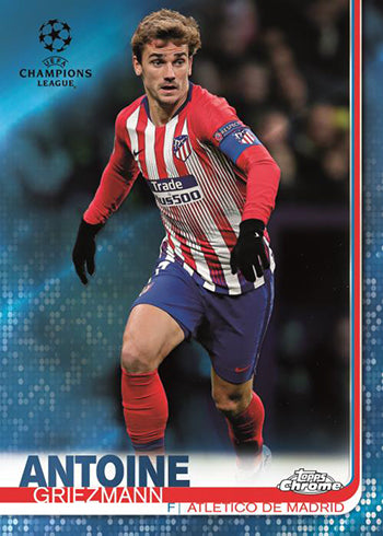 Topps Chrome UEFA Champions League Soccer 2018-2019