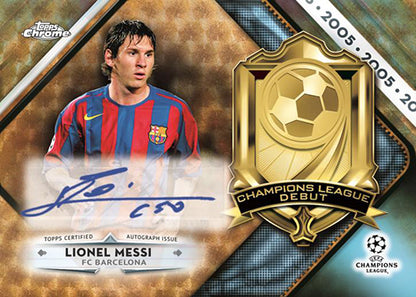 Topps Chrome UEFA Champions League Soccer 2018-2019