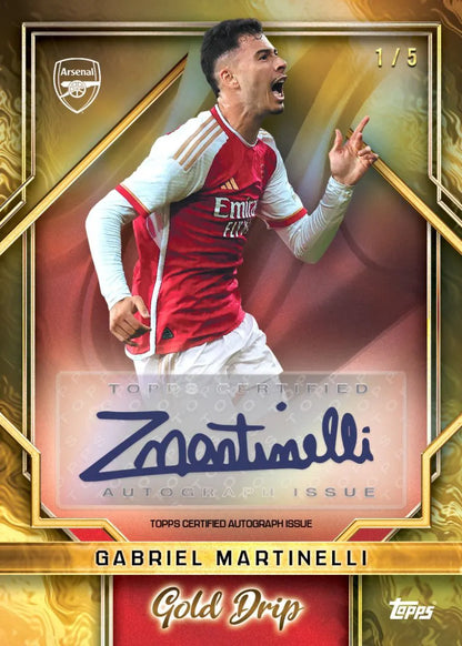 Arsenal team set 2024 TOPPS