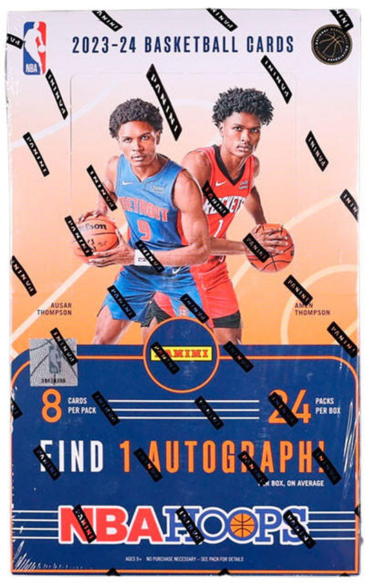 2023/24 Panini NBA Hoops Basketball Hobby Box