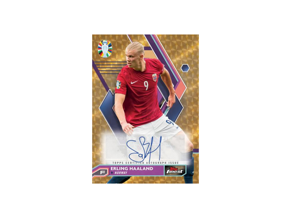 1 MINI BOX TOPPS FINEST EURO 2024