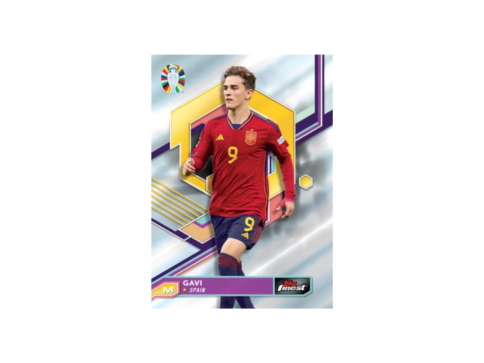 1 MINI BOX TOPPS FINEST EURO 2024