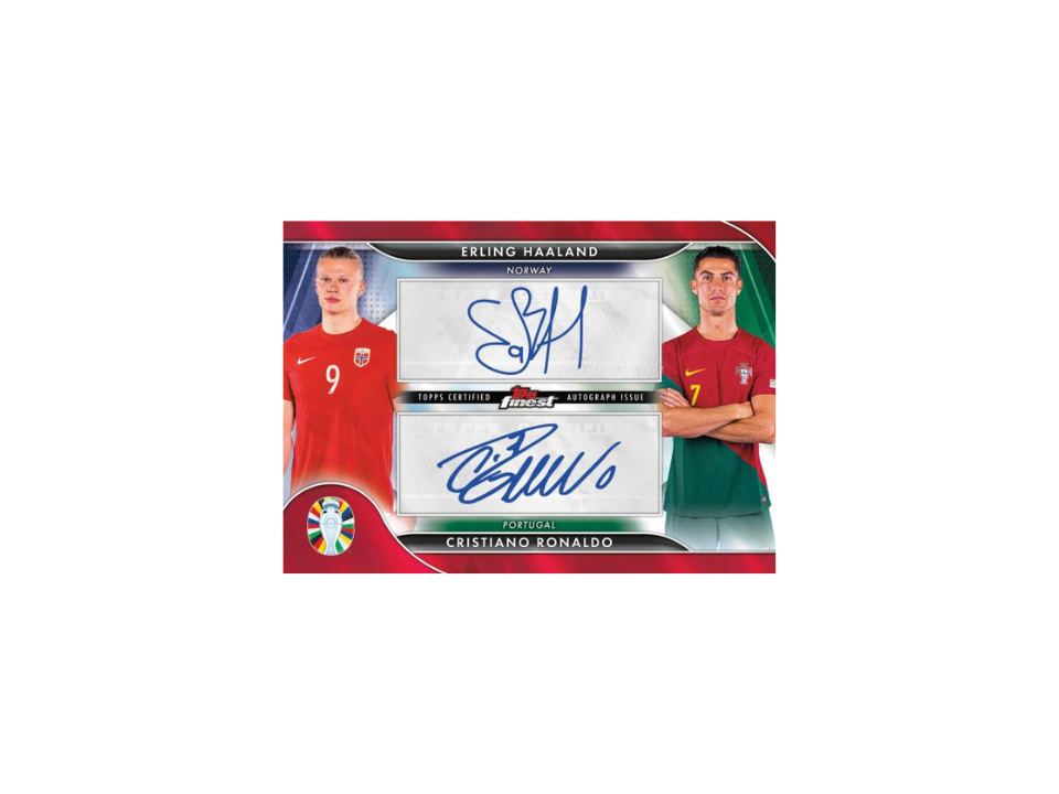 1 MINI BOX TOPPS FINEST EURO 2024