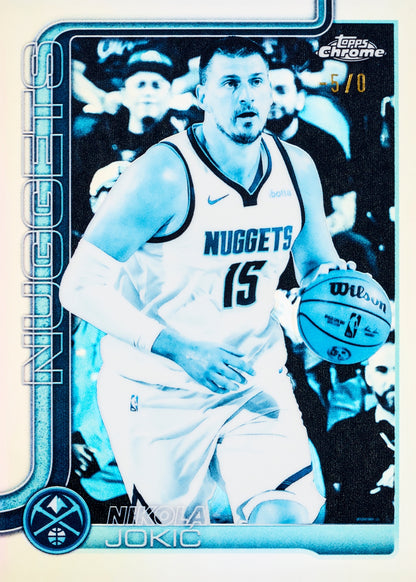 Topps Chrome Basketball 2025-26 - Jumbo Box