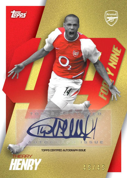 Arsenal team set 2024 TOPPS