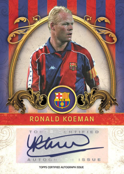 Barcelone team set 2024 TOPPS