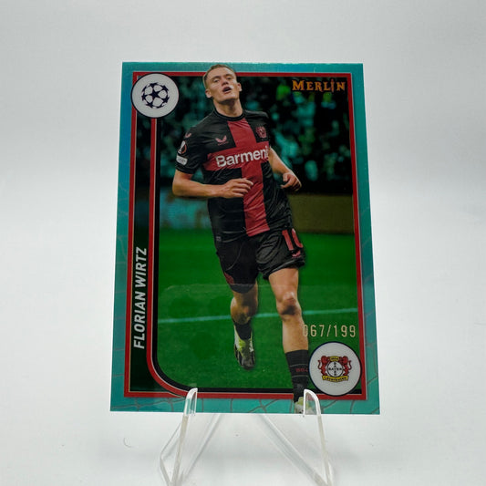 Florian Wirtz - Bayer 04 Leverkusen - Topps Merlin 2024 - 067/199