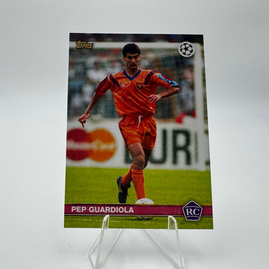 Pep Guardiola RC  - FC Barcelona - Topps Lost Rookie