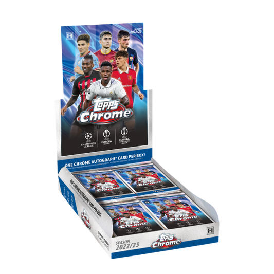 Topps UEFA Club Competitions Chrome - Hobby Box 2022-2023