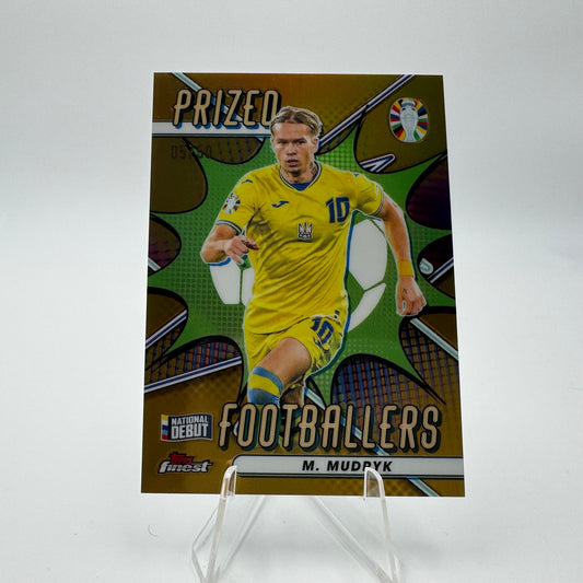Mudryk - Ukraine - Topps Finest EURO 2024 - 05/50