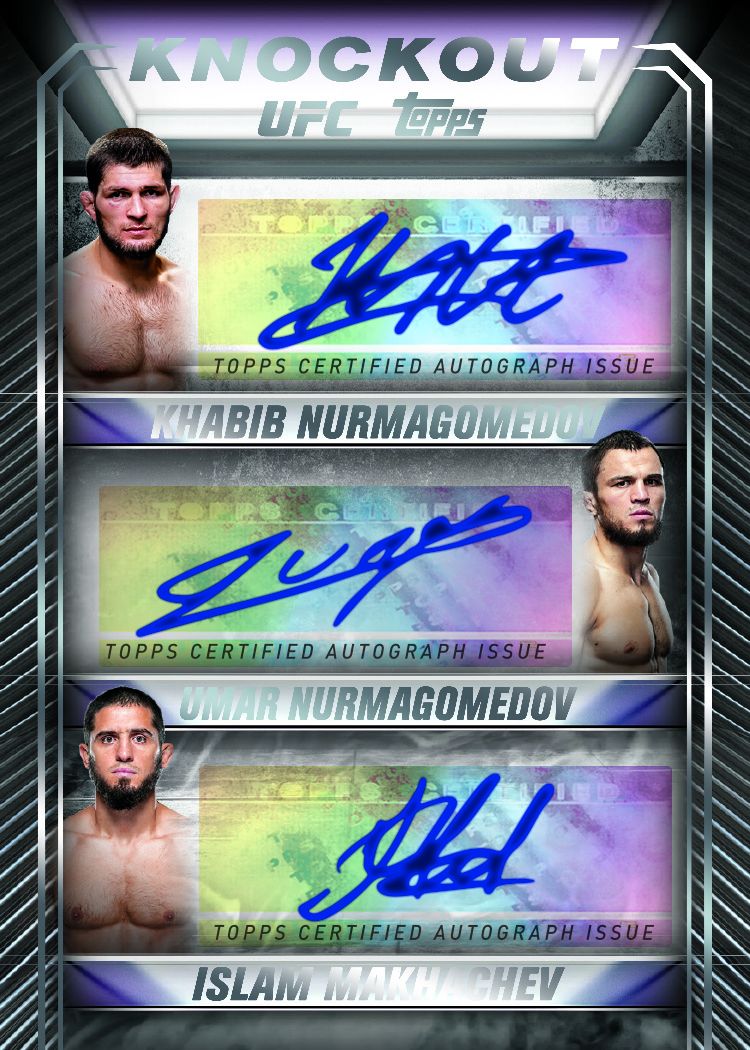 UFC Knockout TOPPS 2024