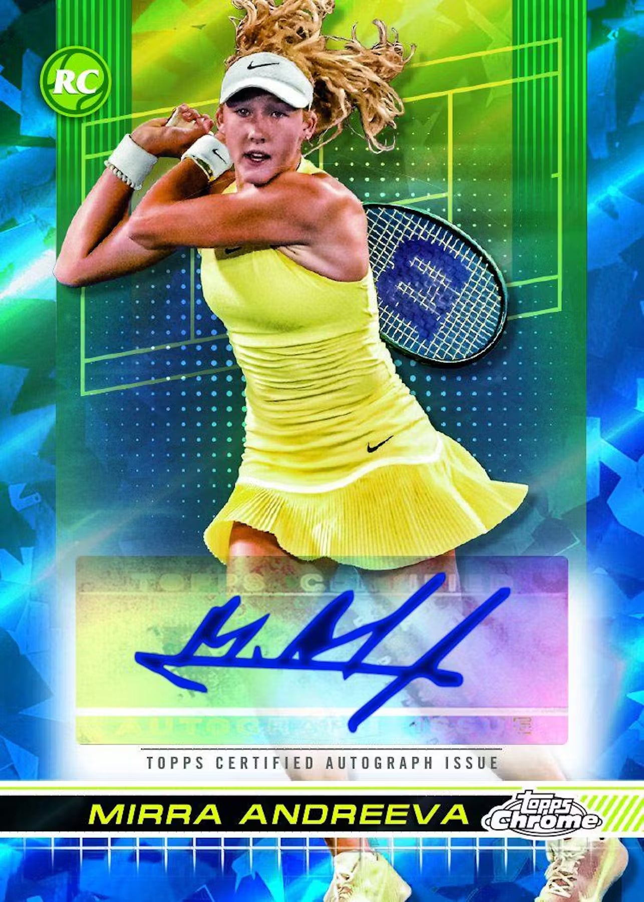 Topps Chrome Sapphire Tennis 2024