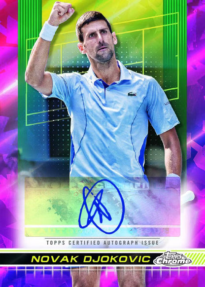 Topps Chrome Sapphire Tennis 2024