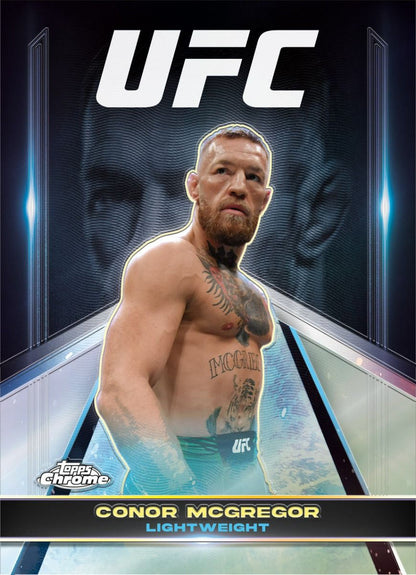 Mega Box UFC Topps Chrome - 1 auto garantie !!!