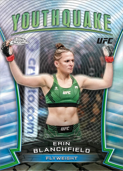 Mega Box UFC Topps Chrome - 1 auto garantie !!!