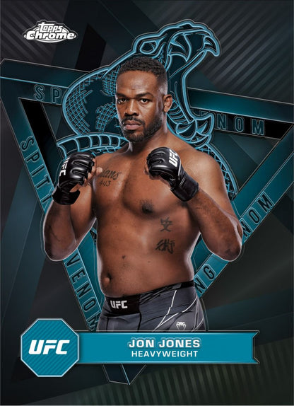 Mega Box UFC Topps Chrome - 1 auto garantie !!!