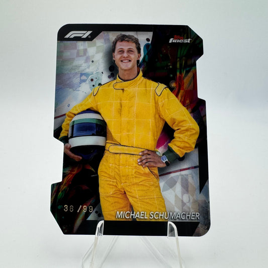 Michael Schumacher - Topps Finest F1 2024 - Die Cut 36/99