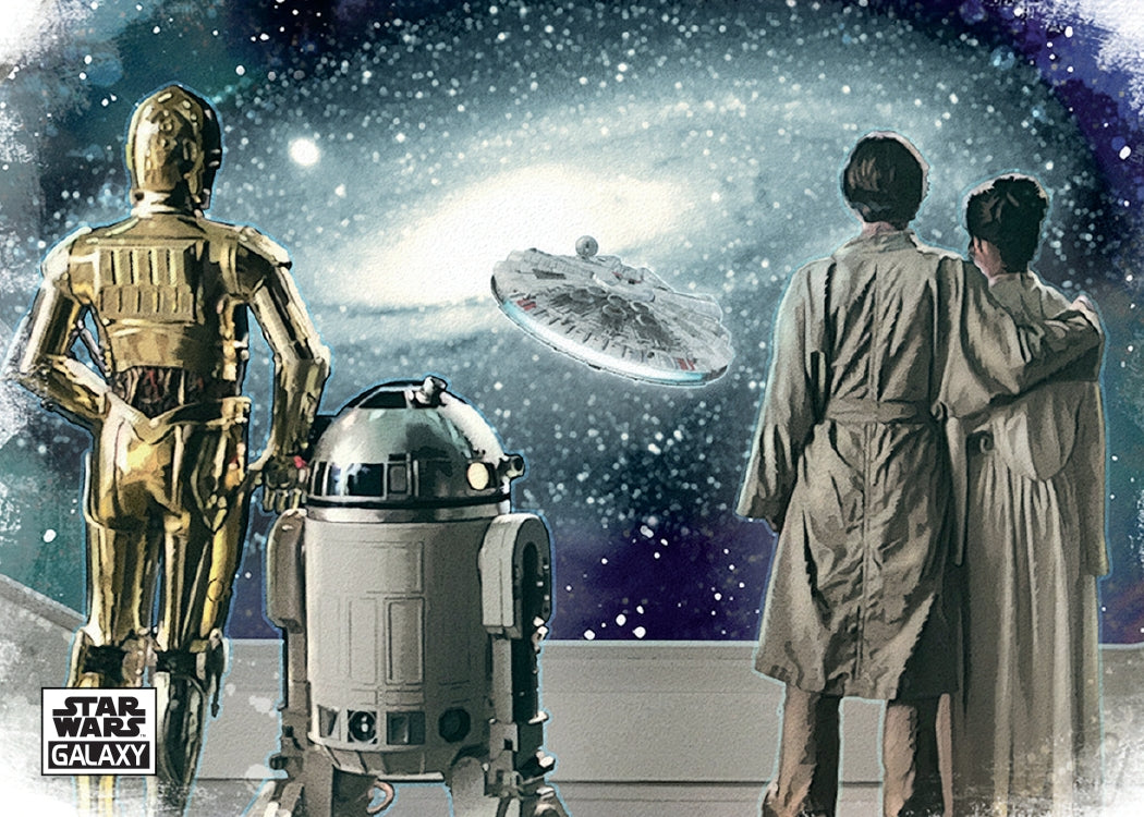 PRE-ORDER - Topps Star Wars Chrome Galaxy 2025 - Hobby Box