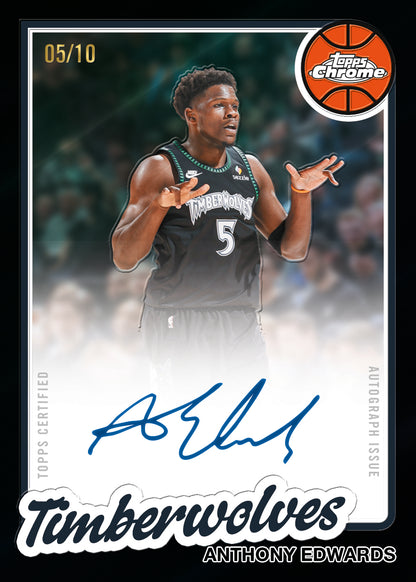 Topps Chrome Updates Basketball NBA 2025-26 - Hobby Box