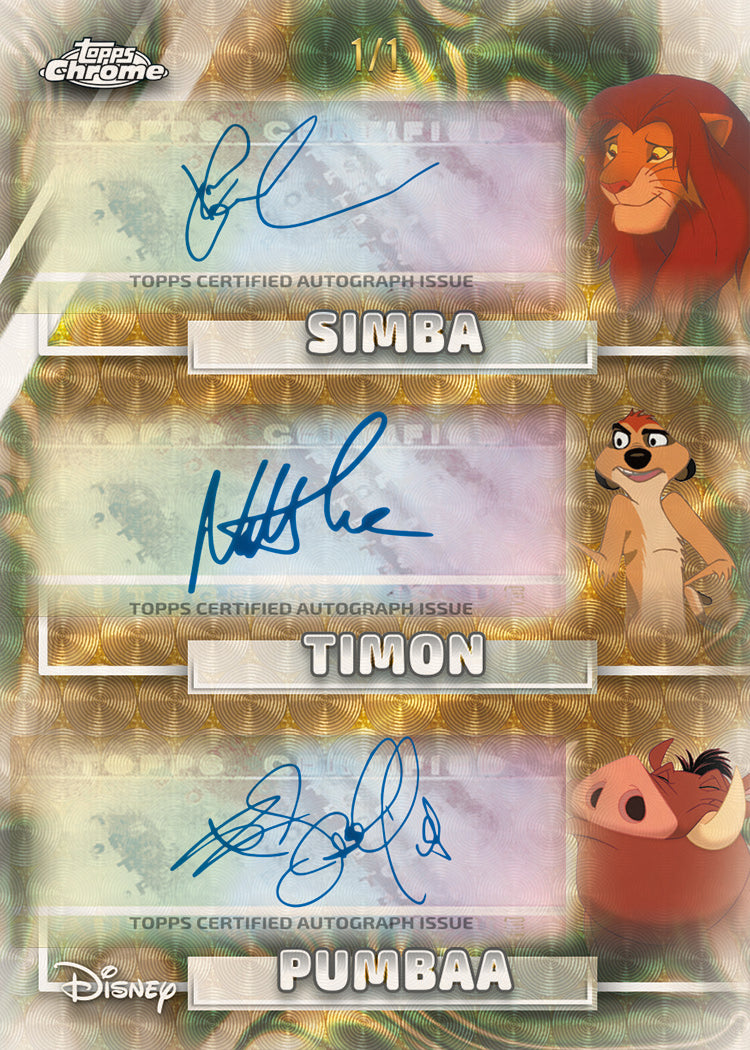 Topps Chrome Disney 2026 - Value Box