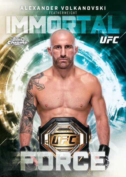 Topps Chrome UFC 2026 - Mega Box