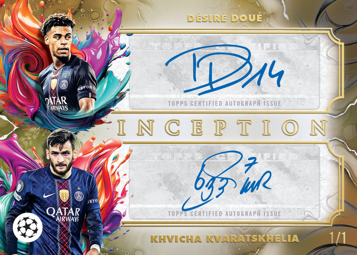 Topps Inception UEFA Club Competitions 2025-26 - Hobby Box