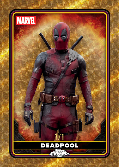 Topps Chrome Deadpool 2025 - Value Box