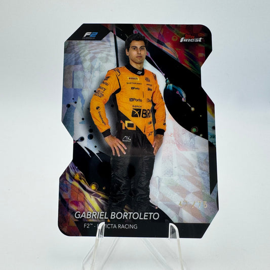 Gabriel Bortoleto - Invicta Racing - Topps Finest F1 2024 - Die Cut 47/75
