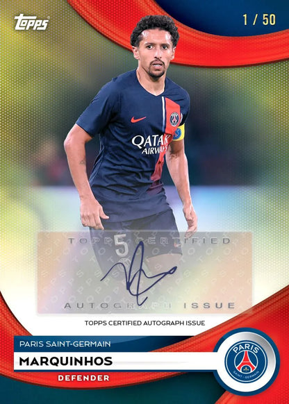 PSG team set 2024 TOPPS