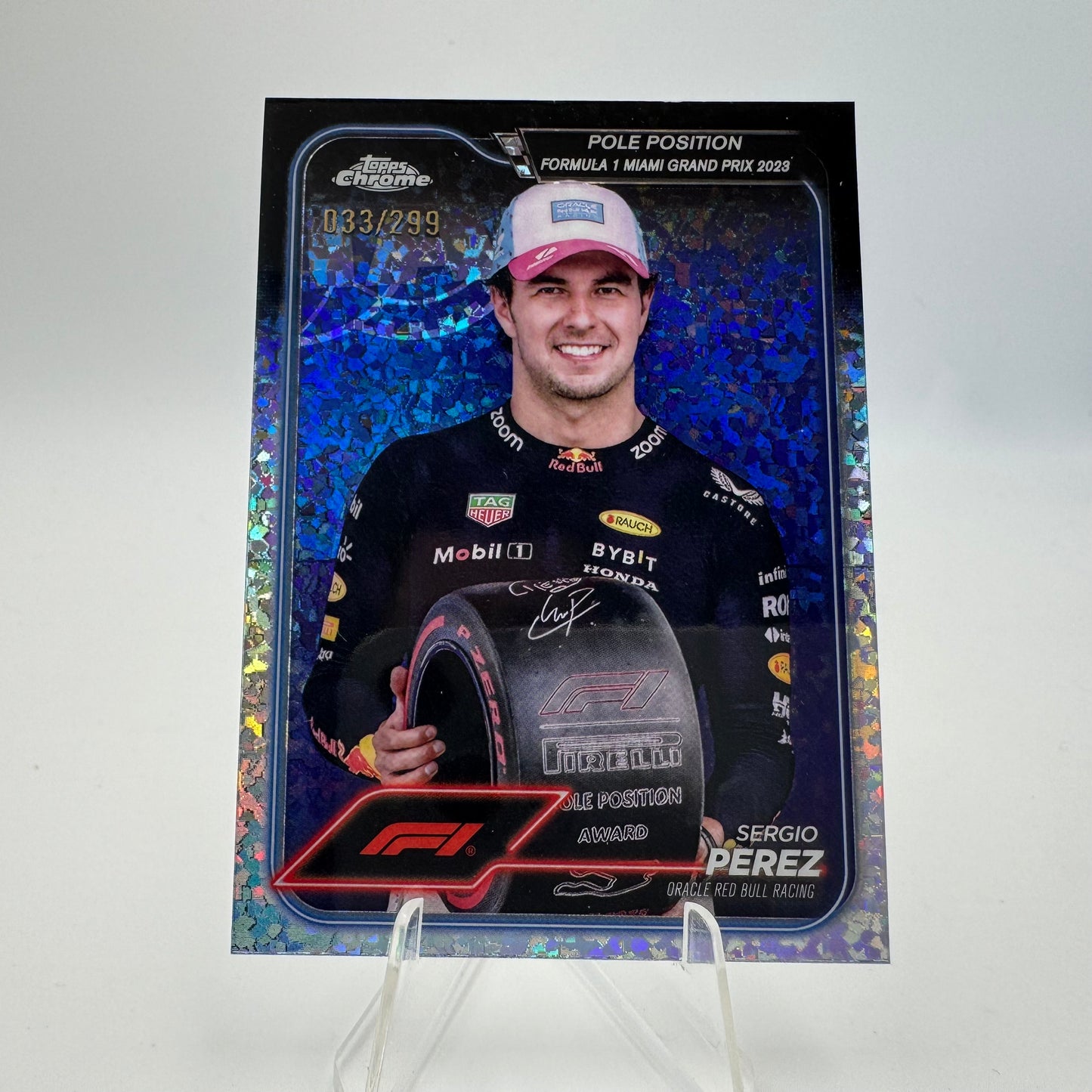 Sergio Perez - Red Bull - Topps Chrome F1 2024 - 033/299