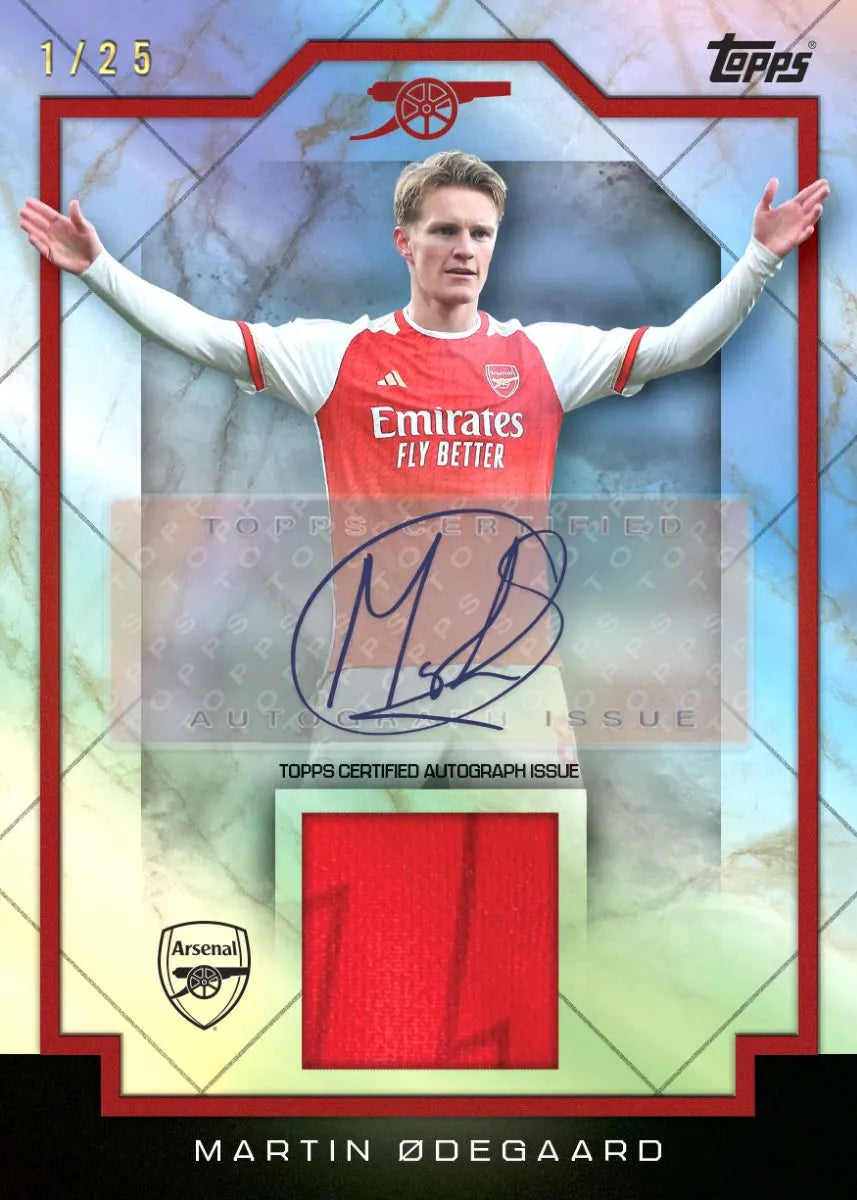 Arsenal team set 2024 TOPPS