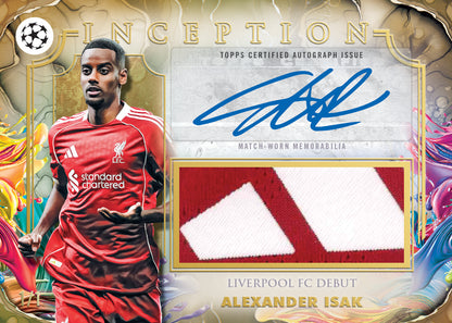 Topps Inception UEFA Club Competitions 2025-26 - Hobby Box
