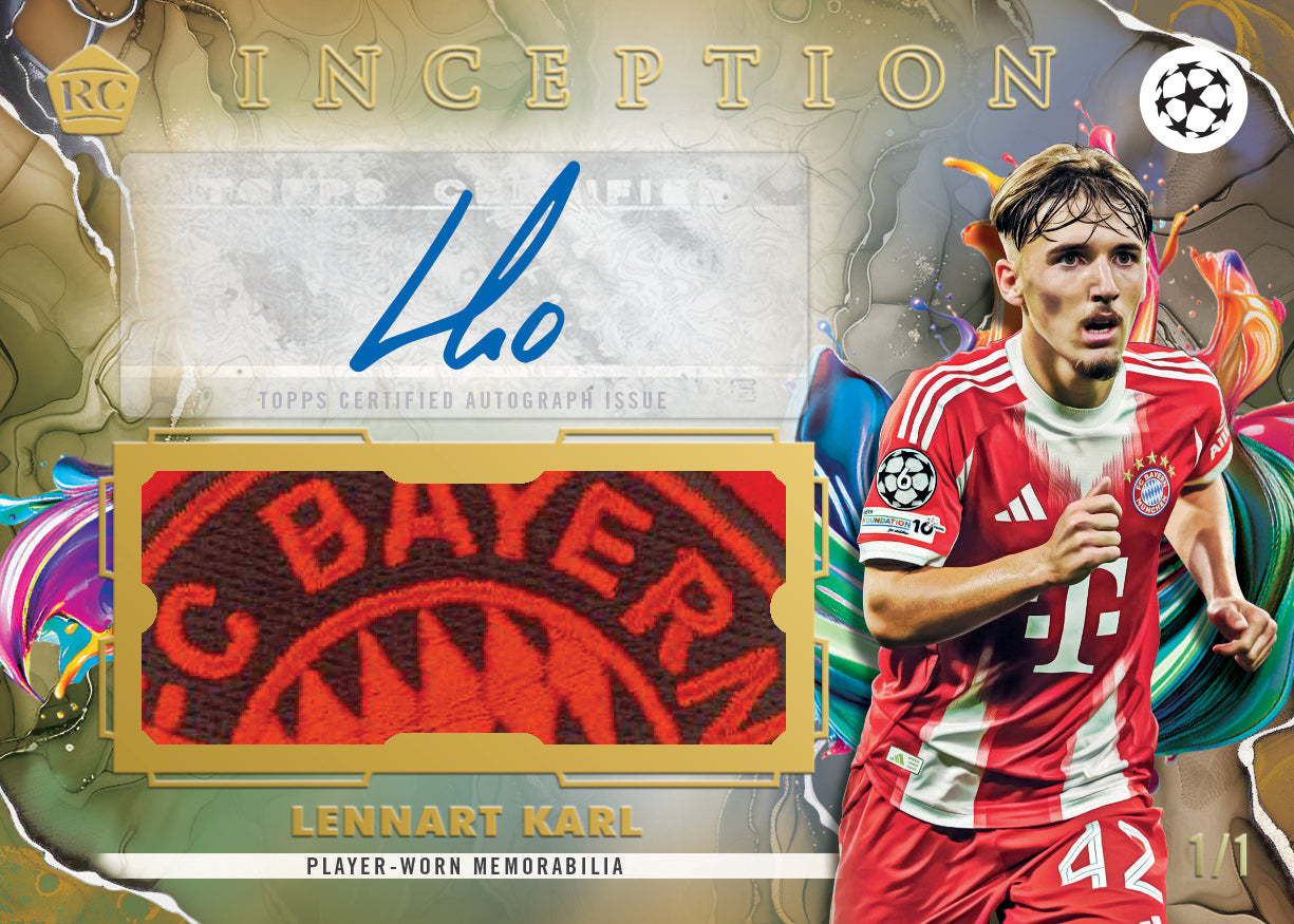 Topps Inception UEFA Club Competitions 2025-26 - Hobby Box