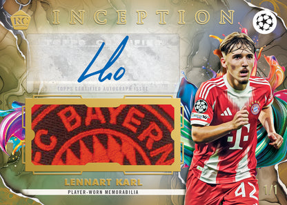 Topps Inception UEFA Club Competitions 2025-26 - Hobby Box
