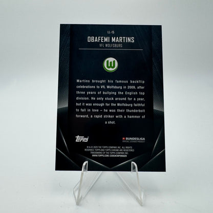 Obafemi Martins - VFL Wolfsburg - Topps Midnight Bundesliga 24-25 - 05/25