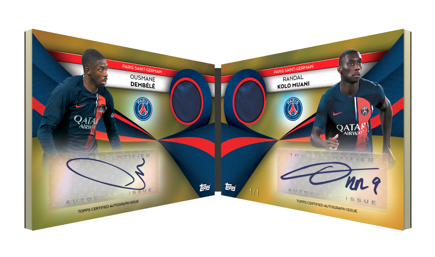 PSG team set 2024 TOPPS