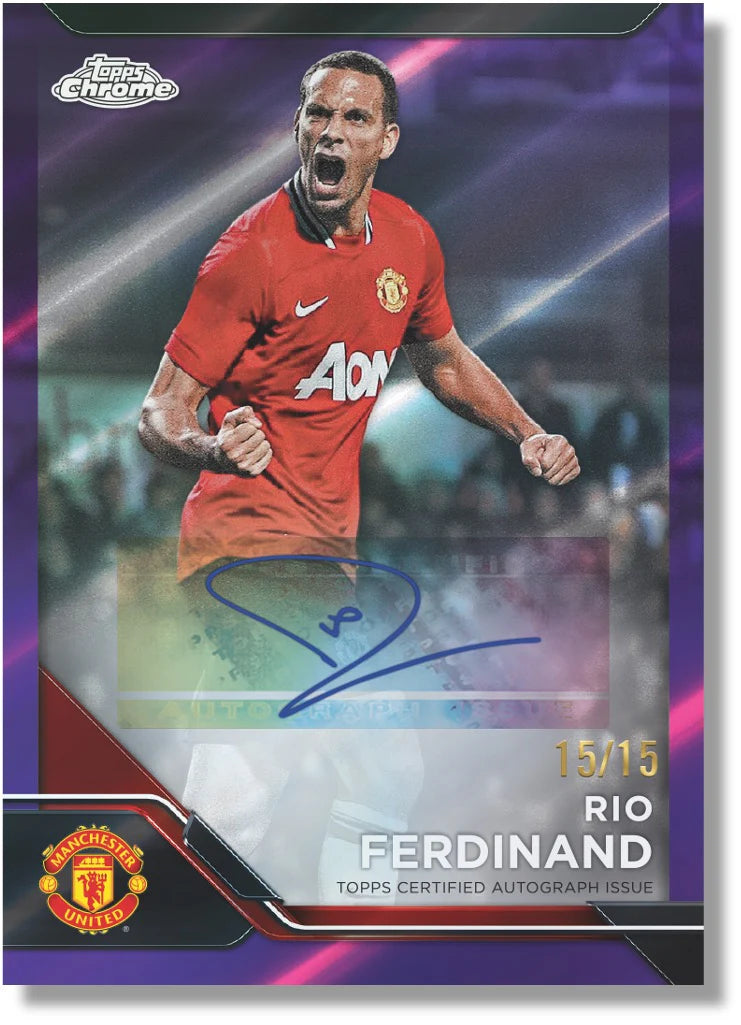 Topps Chrome Deluxe Manchester United 2024/25
