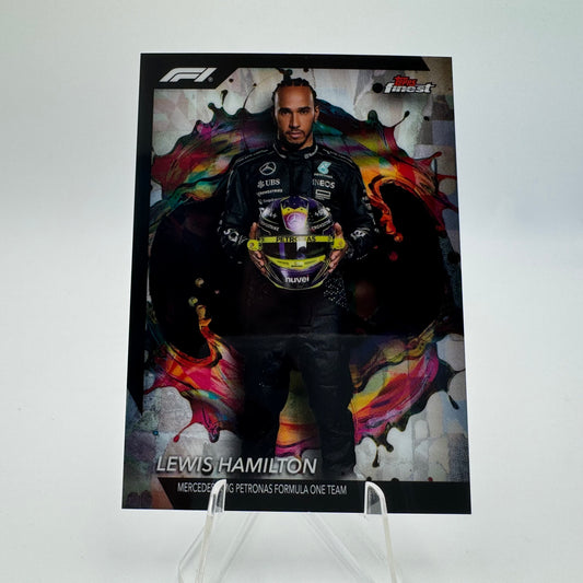 Lewis Hamilton - Mercedes - Topps Finest F1 2024 - Rare