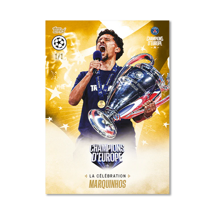 Topps PSG Champion d'Europe 2024-25 - Hobby Box