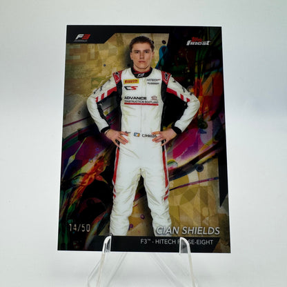 Cian Shields - Hitech Pulse-Eight - Topps Finest F1 2024 - 14/50