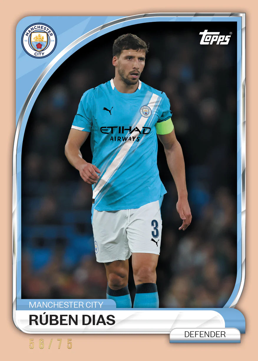 Topps Collector Tin Manchester City 2025/26