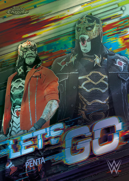 Topps Chrome WWE 2026 - Mega Box
