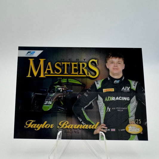 Taylor Barnard - Aix Racing - Topps Finest F1 2024 - 06/25