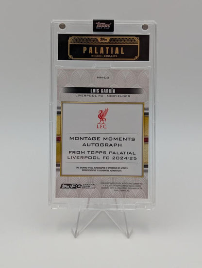 Luis Garcia - Liverpool - Topps Liverpool Palatial - Auto 05/10
