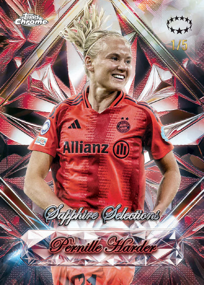Topps Chrome Sapphire Women's Champions League 2024/25 - Hobby Box