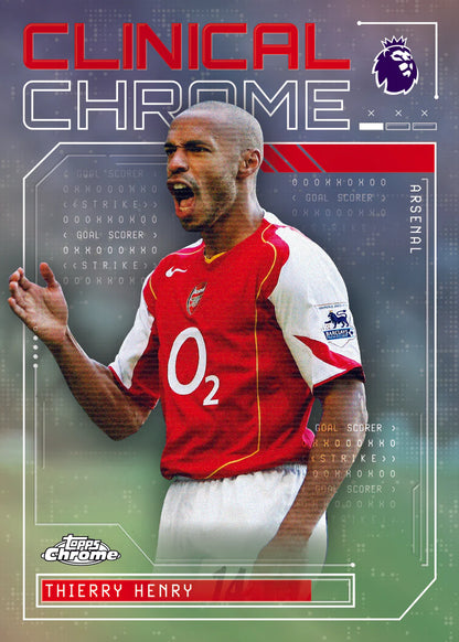 Topps Chrome Premier League 2025/26 - Tin Box