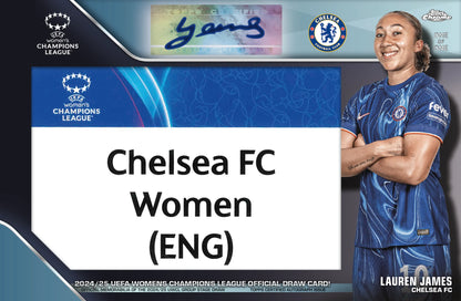 Topps Chrome Women's Champions League 2024/25 - Hobby Box