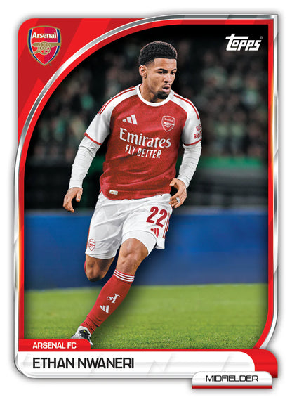 Topps Collector Tin Arsenal 2025/26