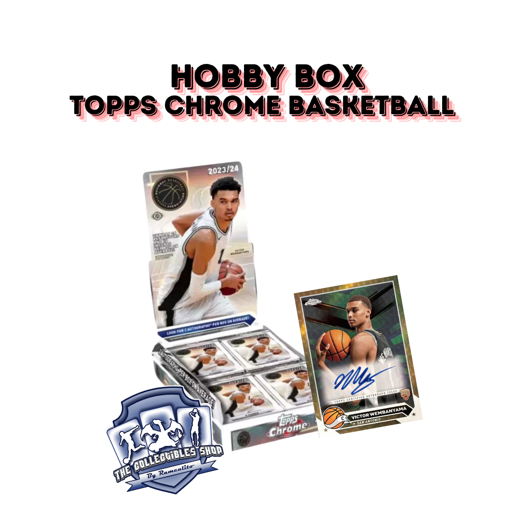 TOPPS CHROME BASKETBALL 2024 : HOBBY BOX